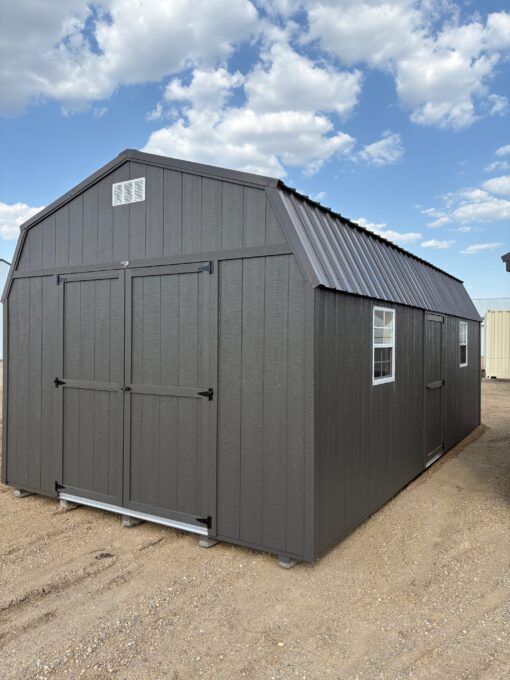12'x24' Economy High Barn Wood Shed