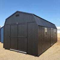 12'x24' Economy High Barn Wood Shed