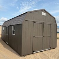 12'x24' Economy High Barn Wood Shed