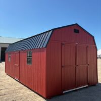 12'x24' Economy High Barn Wood Shed