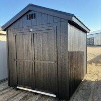 8'x10' Economy Ranch Gable Wood Shed