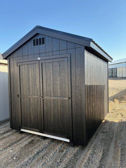 8'x10' Economy Ranch Gable Wood Shed