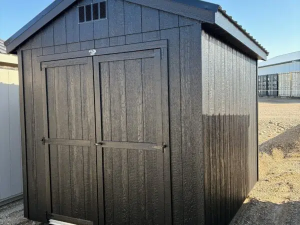 8'x10' Economy Ranch Gable Wood Shed