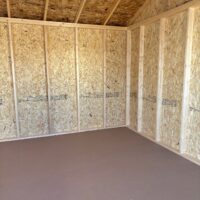 12'x16' Economy Ranch Gable Wood Shed