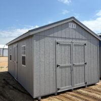 12'x20' Economy Ranch Gable Wood Shed