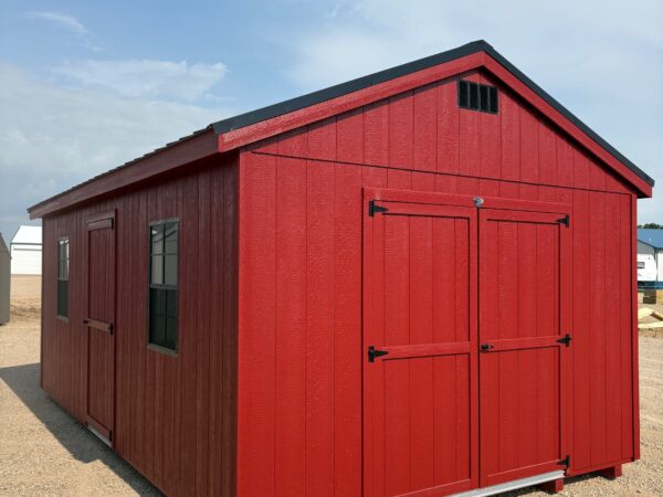 12'x20' Economy Ranch Gable Wood Shed