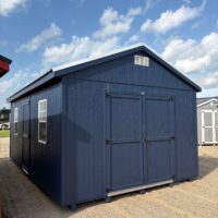 12'x20' Economy Ranch Gable Wood Shed