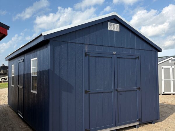 12'x20' Economy Ranch Gable Wood Shed
