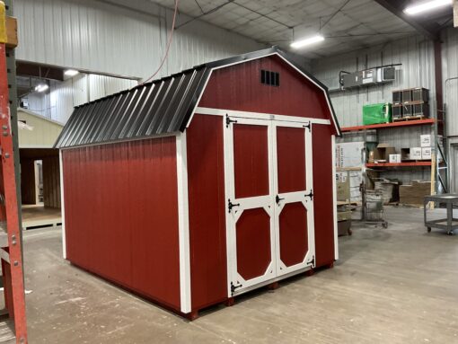 10'x12' High Barn Wood Panel Shed