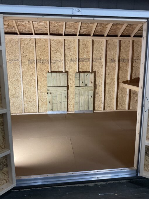 10'x16' Ranch Gable Wood Panel Shed