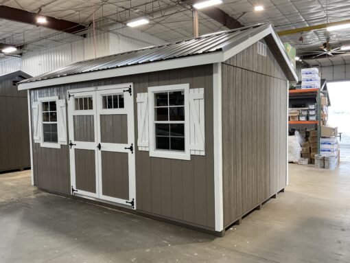 10'x16' Ranch Gable Wood Panel Shed