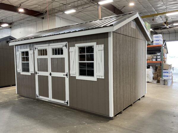 10'x16' Ranch Gable Wood Panel Shed