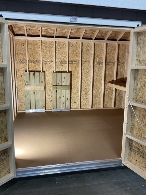 10'x12' Ranch Gable Wood Panel Shed