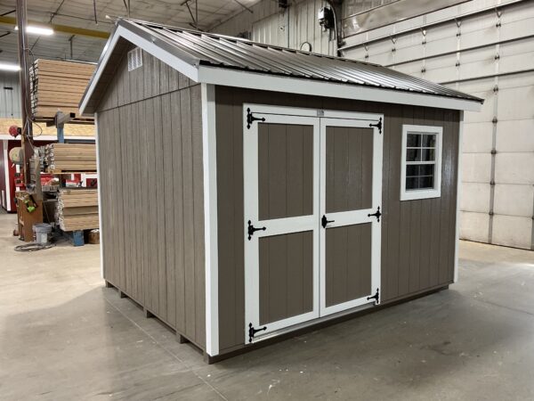 10'x12' Ranch Gable Wood Panel Shed
