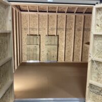 10'x12' Ranch Gable Wood Panel Shed- INFO SHED