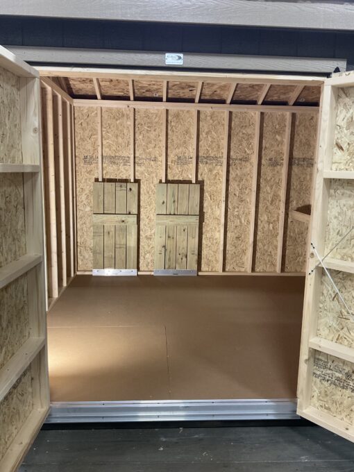 10'x12' Ranch Gable Wood Panel Shed- INFO SHED