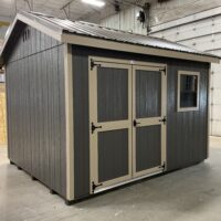 10'x12' Ranch Gable Wood Panel Shed- INFO SHED