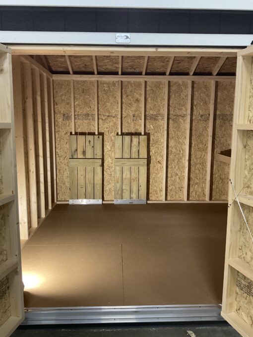 10'x12' Ranch Gable Wood Panel Shed