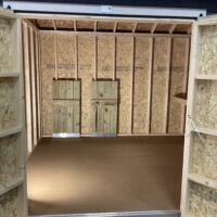 10'x12' Ranch Gable Wood Panel Shed