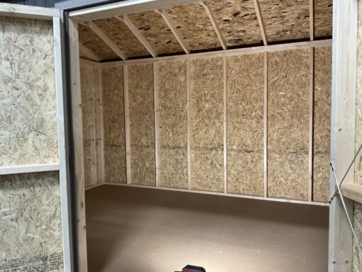 10'x20' Economy Ranch Gable Wood Shed