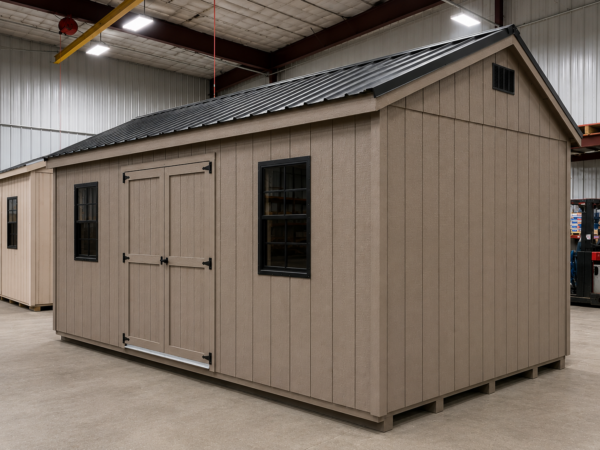 66637 10'x20' Economy Ranch Gable Wood Shed