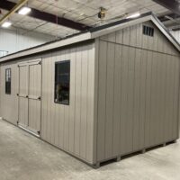 10'x20' Economy Ranch Gable Wood Shed