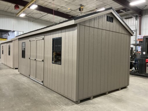 10'x20' Economy Ranch Gable Wood Shed