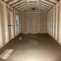 10'x20' Economy Ranch Gable Wood Shed