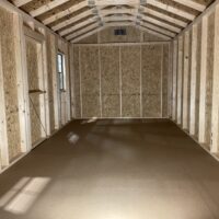 10'x20' Economy Ranch Gable Wood Shed