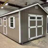 12'x20' Ranch Gable Wood Panel Shed