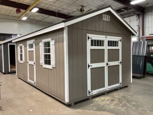 12'x20' Ranch Gable Wood Panel Shed