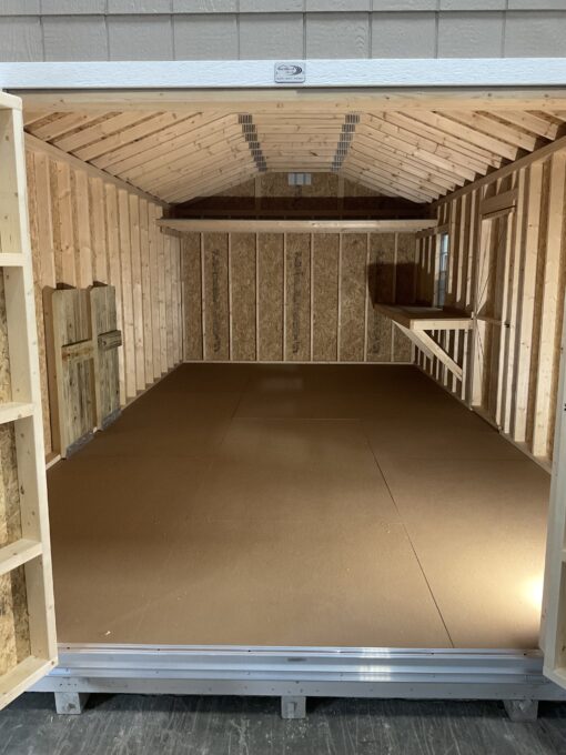 12'x24' Ranch Gable Wood Panel Shed
