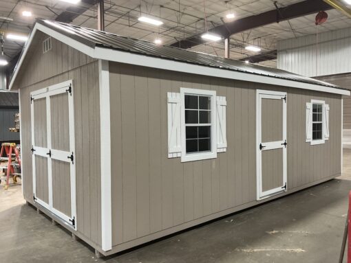 12'x24' Ranch Gable Wood Panel Shed