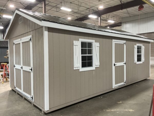 12'x24' Ranch Gable Wood Panel Shed