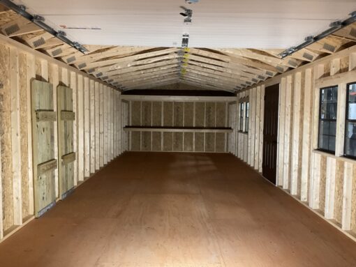 14'x32' Ranch Gable Wood Panel Garage