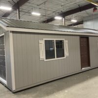 14'x32' Ranch Gable Wood Panel Garage
