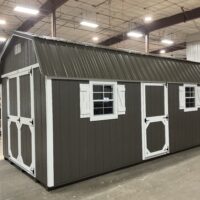 10'x20' High Barn Wood Panel Shed