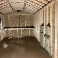 10'x20' Ranch Gable Wood Panel Shed