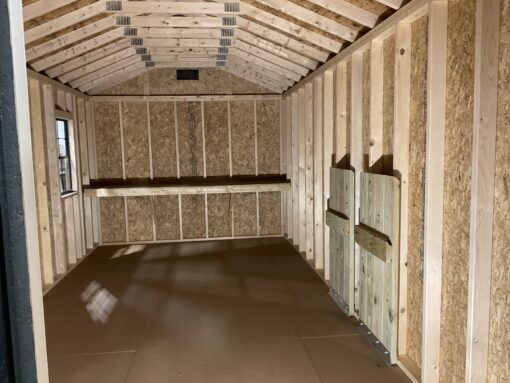 10'x20' Ranch Gable Wood Panel Shed
