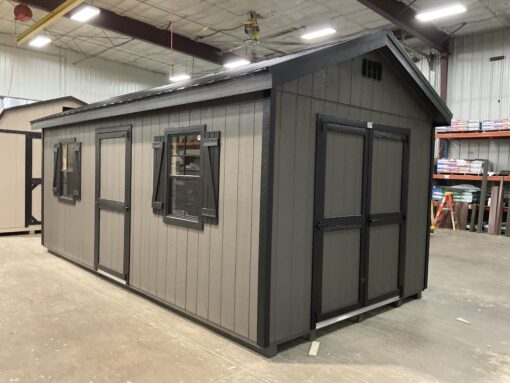 10'x20' Ranch Gable Wood Panel Shed