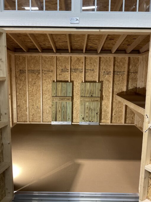 10'x12' Studio Wood Panel Shed