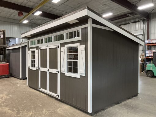 10'x16' Studio Wood Panel Shed
