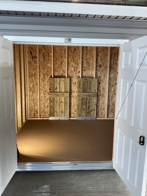 8'x12' Ranch Gable Vinyl Shed