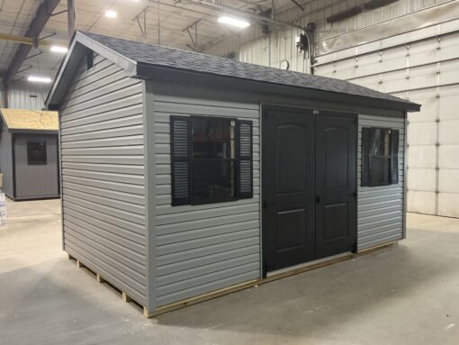 10'x16' Ranch Gable Vinyl Shed