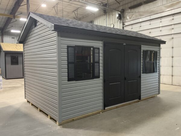 10'x16' Ranch Gable Vinyl Shed