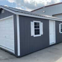 12'x24' Ranch Gable Wood Panel Garage