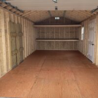 12'x24' Ranch Gable Wood Panel Garage