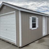 12'x24' Ranch Gable Wood Panel Garage