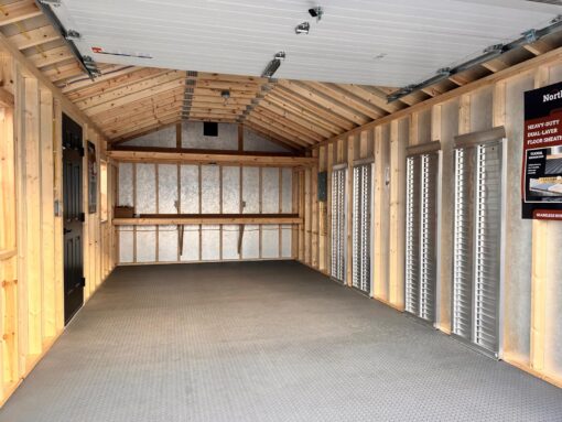 12'x24' Ranch Gable Metal Garage