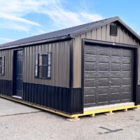 12'x24' Ranch Gable Metal Garage
